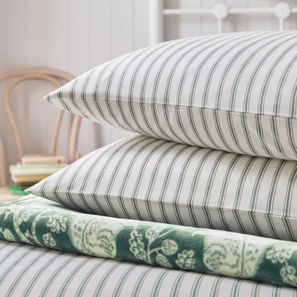 Harvest Moon Ticking Stripe Duvet Cover Set
